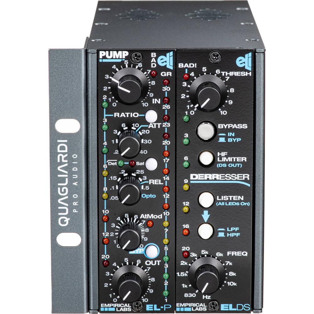 Wave Distro Pump De-Ess Duo Bundle 500-Series Chasis Vertical con DerrEsser y Módulos PUM