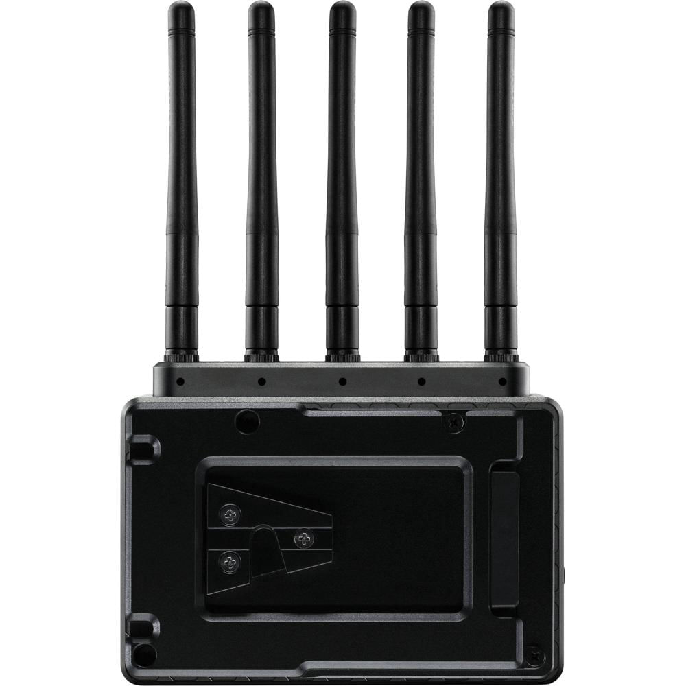 Teradek Bolt 6 LT 750 Receptor Inalámbrico 3G-SDI/HDMI con V-Mount, UHD 4K30, AES-256, Bl