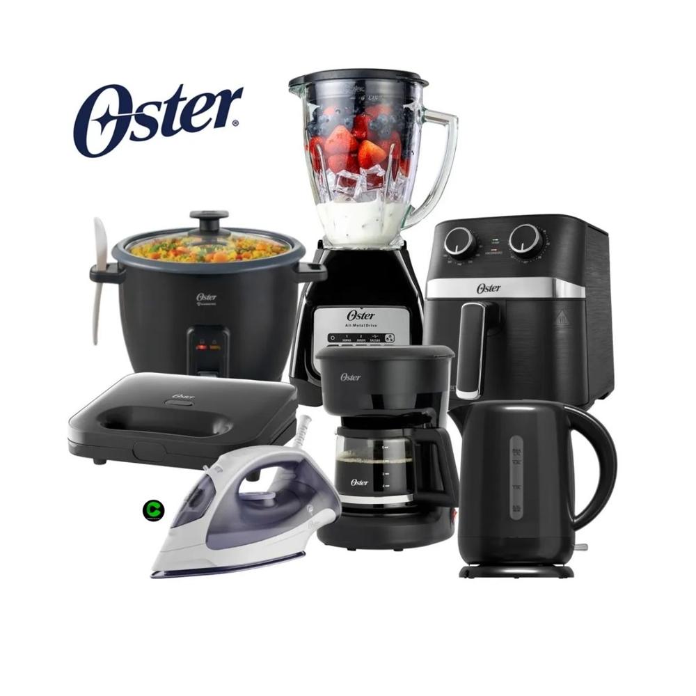 Combo Licuadora - Arrocera 1.8 LT -Freidora 4L-Cafetera-Sandwichera-Hervidor 1.7LT -Plancha