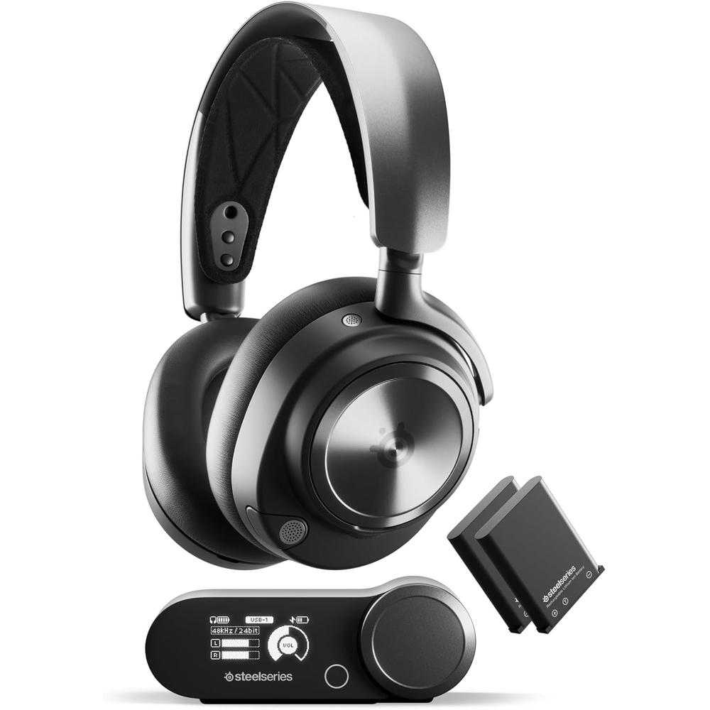 (REACONDICIONADO) AUDÍFONOS ARCTIS NOVA PRO WIRELESS MICRÓFONO CLEARCAST GEN 2 | NEGRO