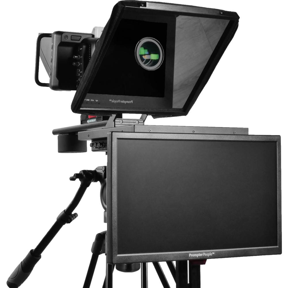 Prompter People Teleprompter Pal Pro 12"" con Monitor Talent 18.5"" RGB-IPS 3G-SDI/HDMI