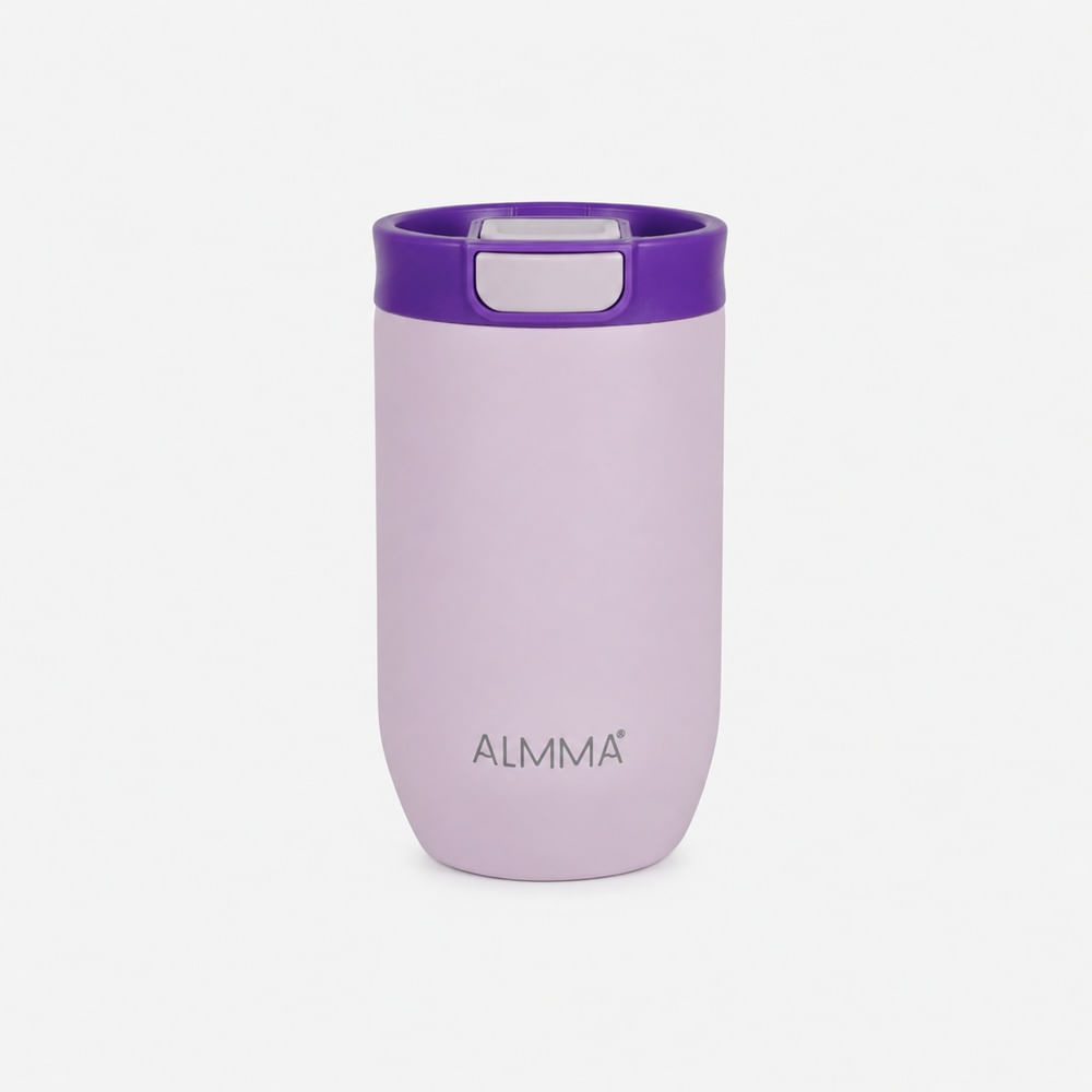 Vaso Térmico Para Café Traveller Pro 350ml Lavender - Almma