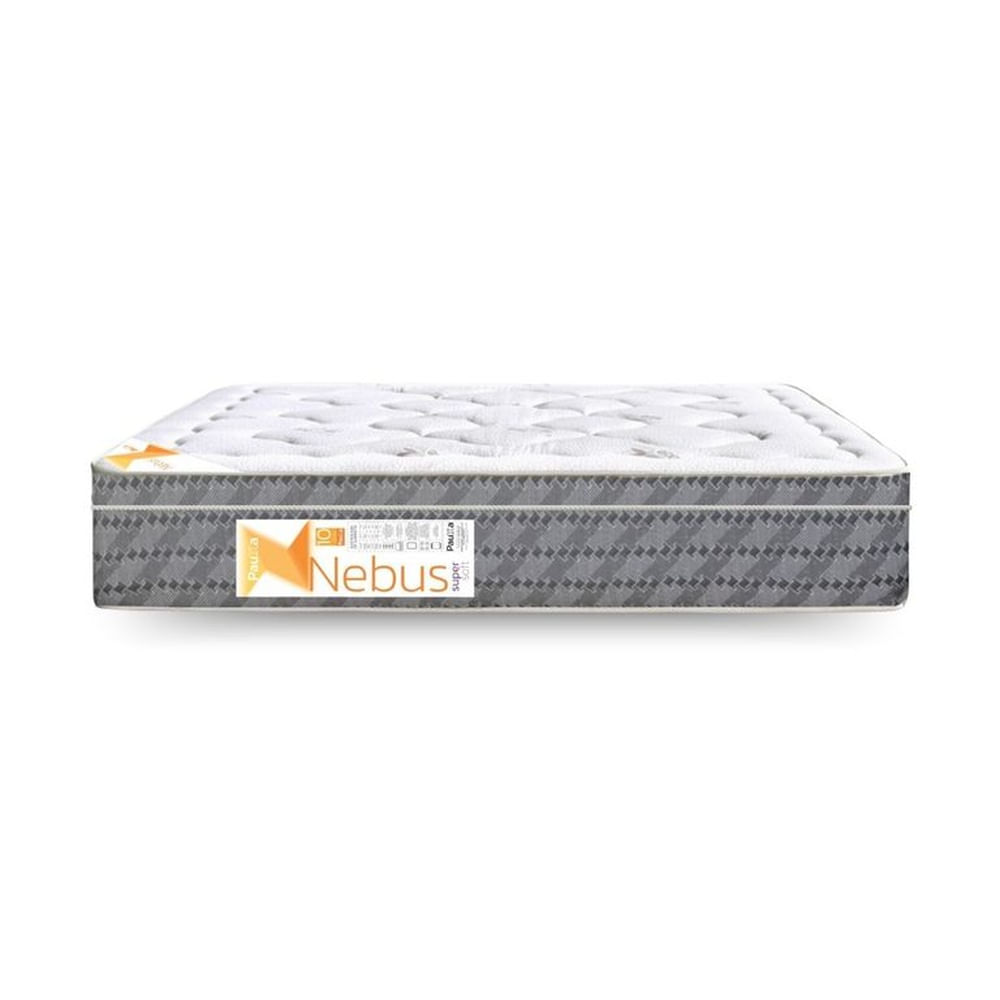 COLCHON PAUZA NEBUS POCKET SOFT QUEEN SUPER SIDE Blanco