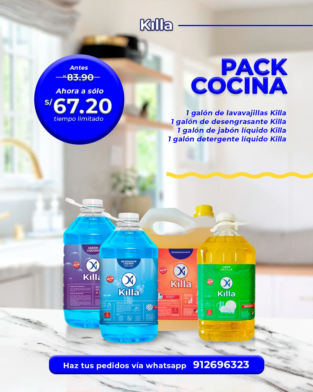 Pack Cocina Killa