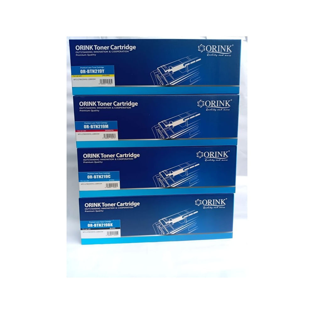 Tóner Compatible Orink BTN 219 BK para Brother Alto Rendimiento