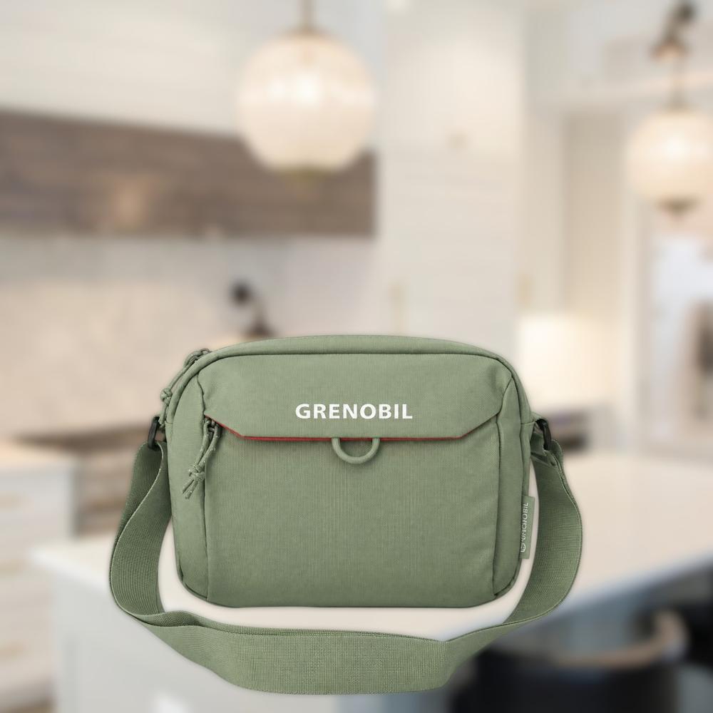 MORRAL PARA MUJER CASUAL VERDE GRISÁCEO
