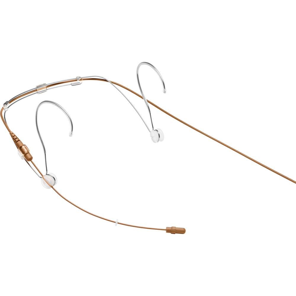 Shure DH5 DuraPlex Micrófono de Cabeza Omnidireccional Cocoa TA4F, 20 Hz a 20 kHz, 132 dB
