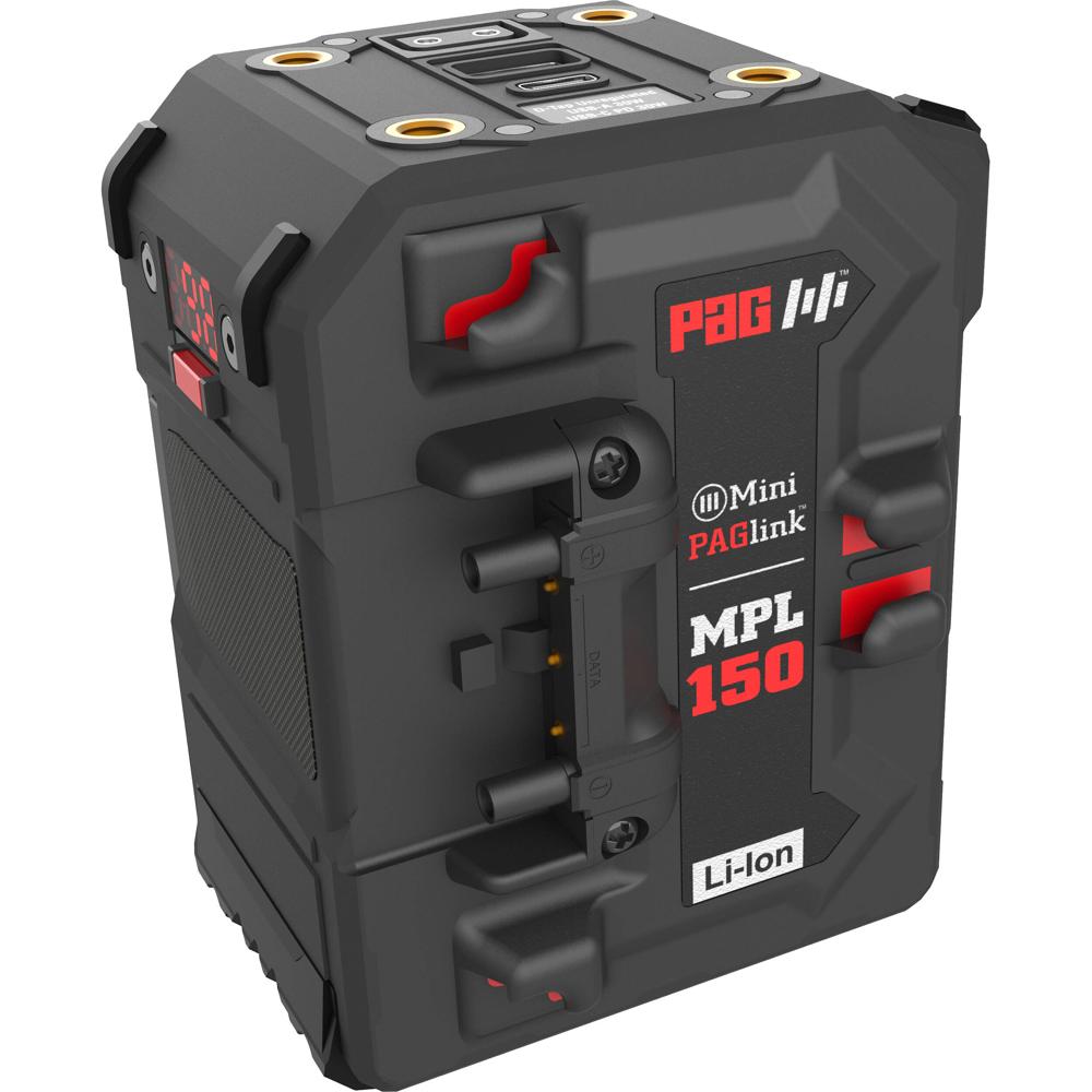 PAG Mini PAGlink MPL150 Batería Gold Mount 150Wh 10000mAh con Salida USB-C PD 36W
