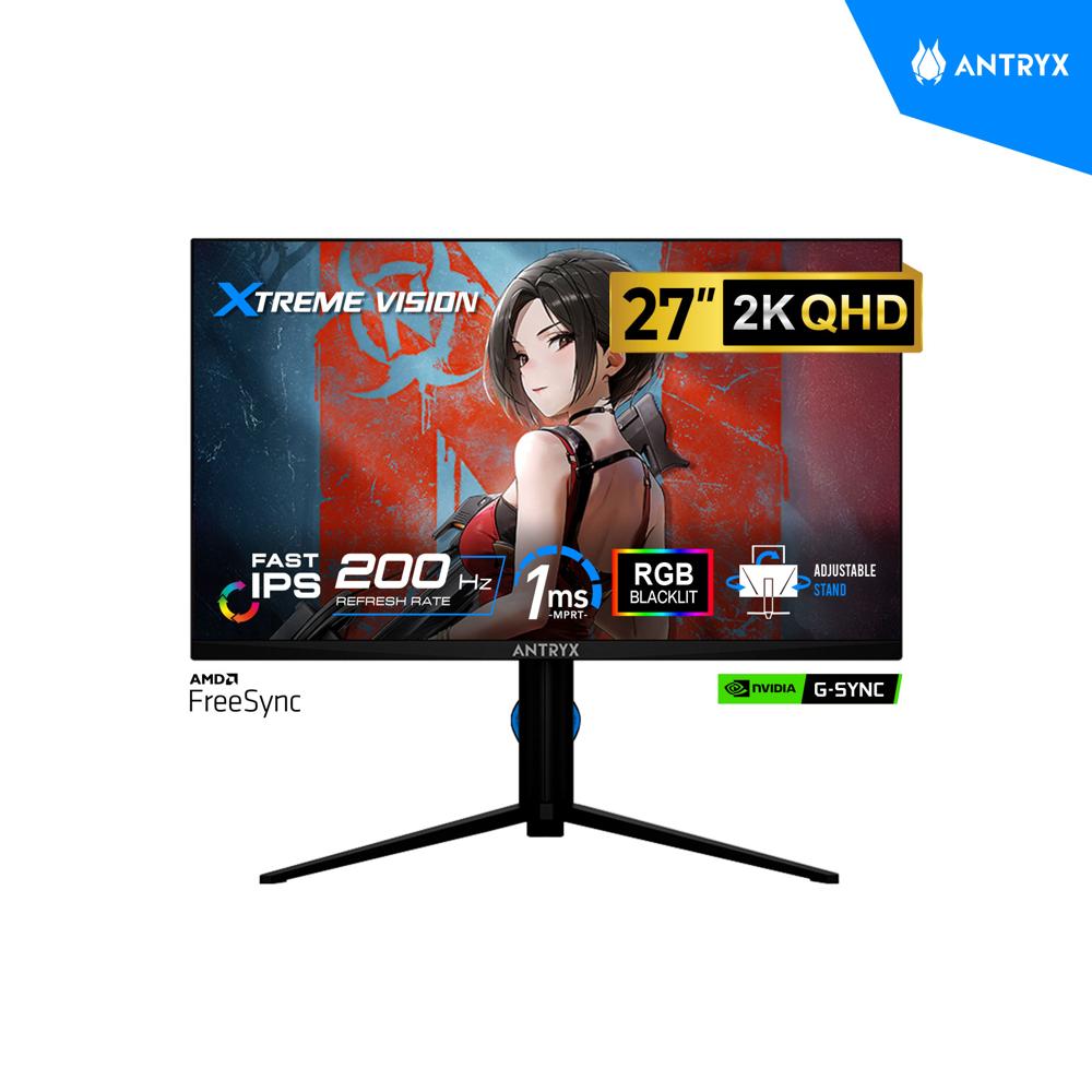 MONITOR ANTRYX XTREME VISION IPX2735Q 27  IPS  2K QHD  DP G SYNC FREESYNC PIVOT