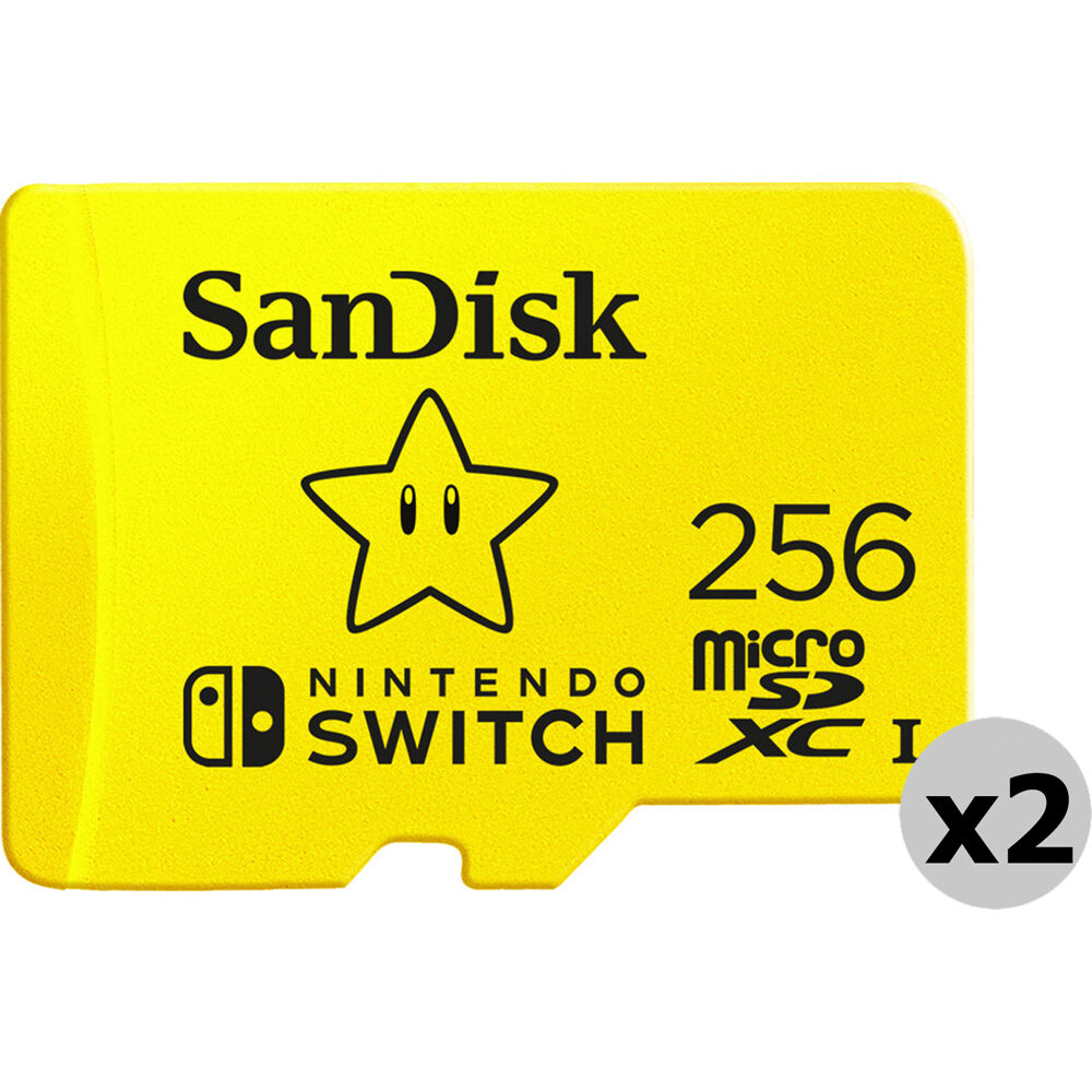 SanDisk microSDXC 256GB UHS-I para Nintendo Switch - Velocidades de hasta 100 MB/s, resist
