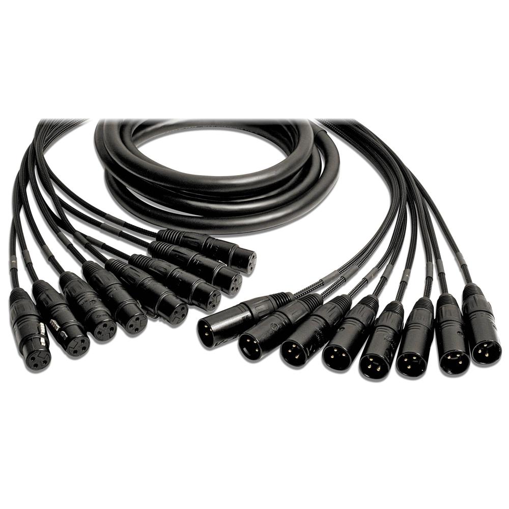 Mogami Cable Snake de Audio 8 Canales XLR Macho a XLR Hembra 75'