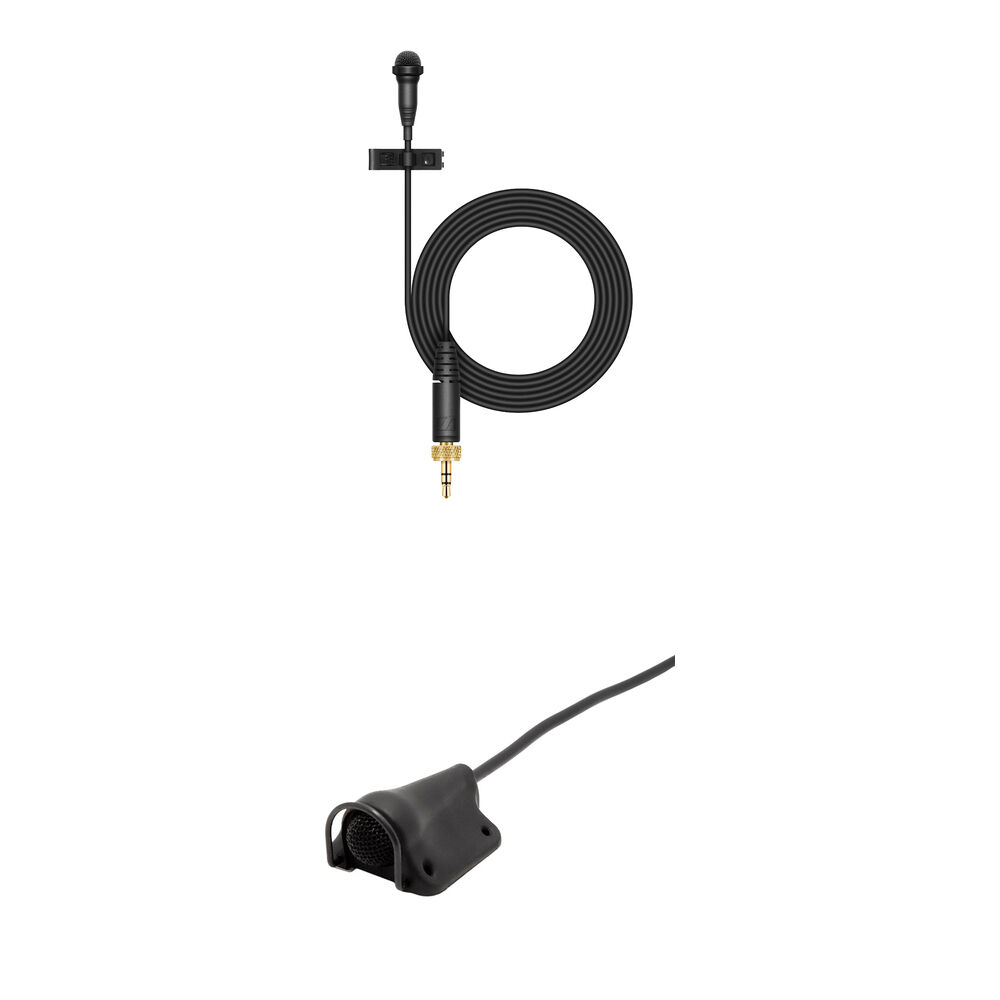 Sennheiser ME 2 Micrófono Lavalier Omnidireccional con Conector de 3.5mm y Montura Bubble