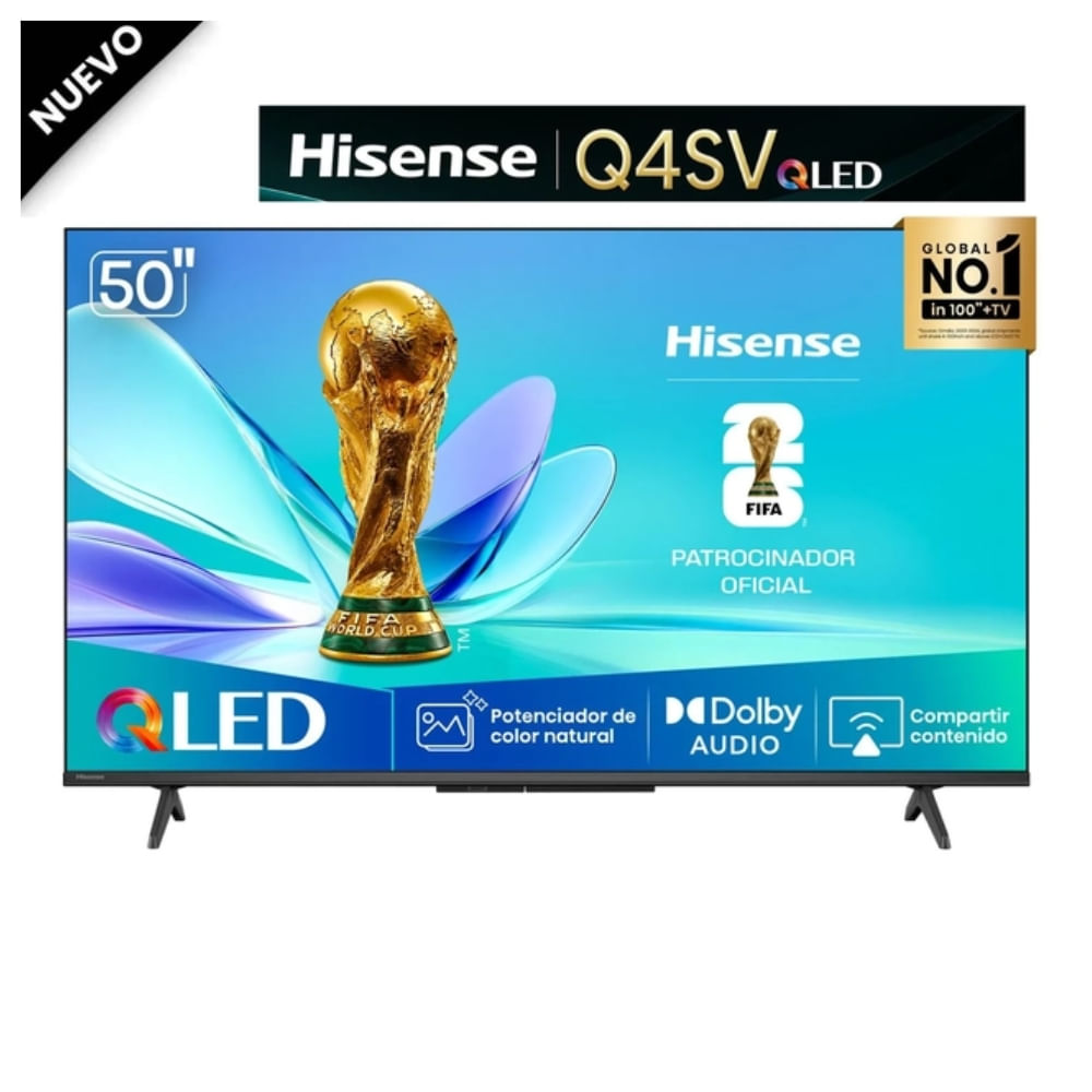 Televisor Hisense 50 Qled Smart FHD 50Q4SV