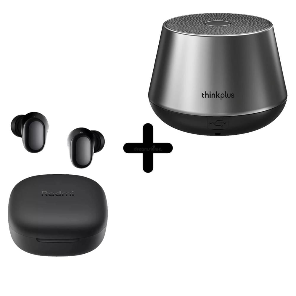 Combo Parlante Lenovo K3 Pro + Audífono Xiaomi 6 Play Negro