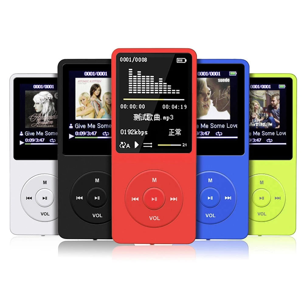 Reproductor portátil para videos música grabador de voz radio FM y más