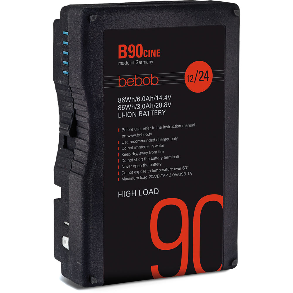 Bebob B90CINE B-Mount 14.4/28.8V 86Wh Batería de Litio-Ion