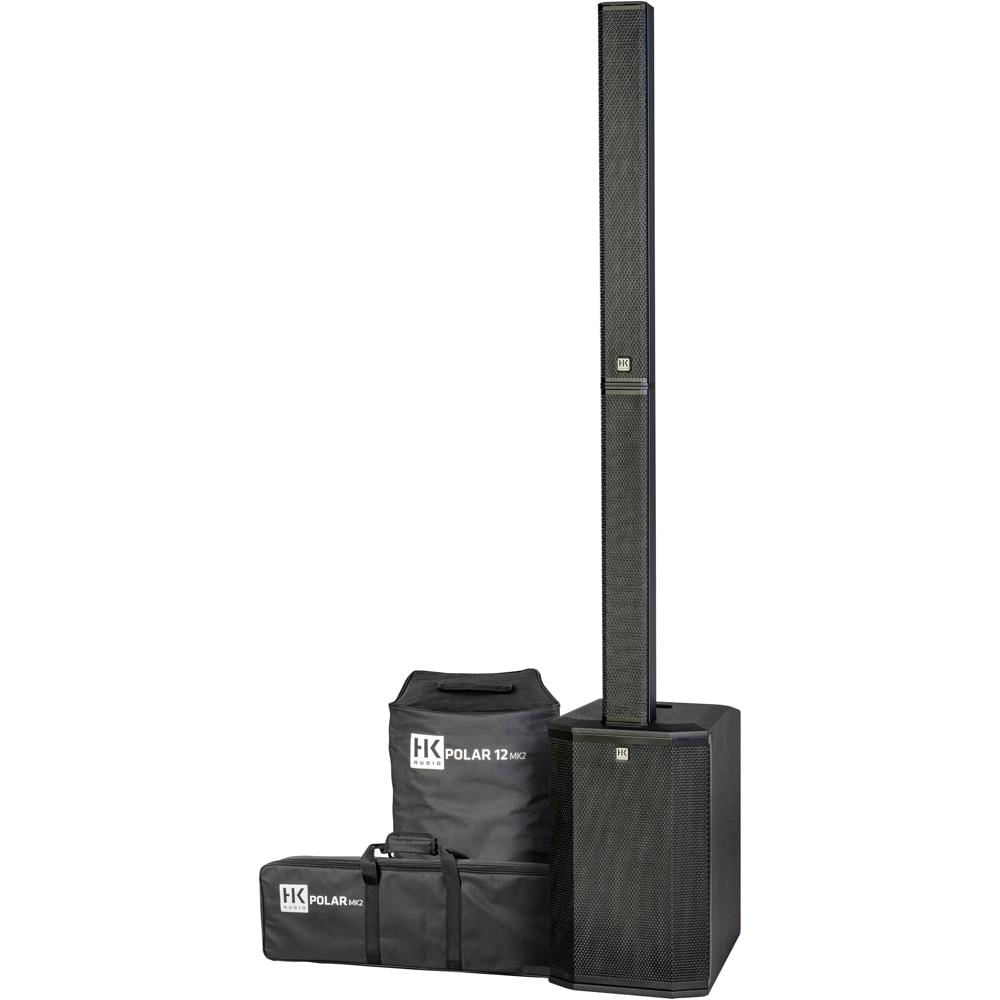 HK AUDIO Polar 12 MK2 Sistema PA Activo de Columna 2000W con Subwoofer de 12""