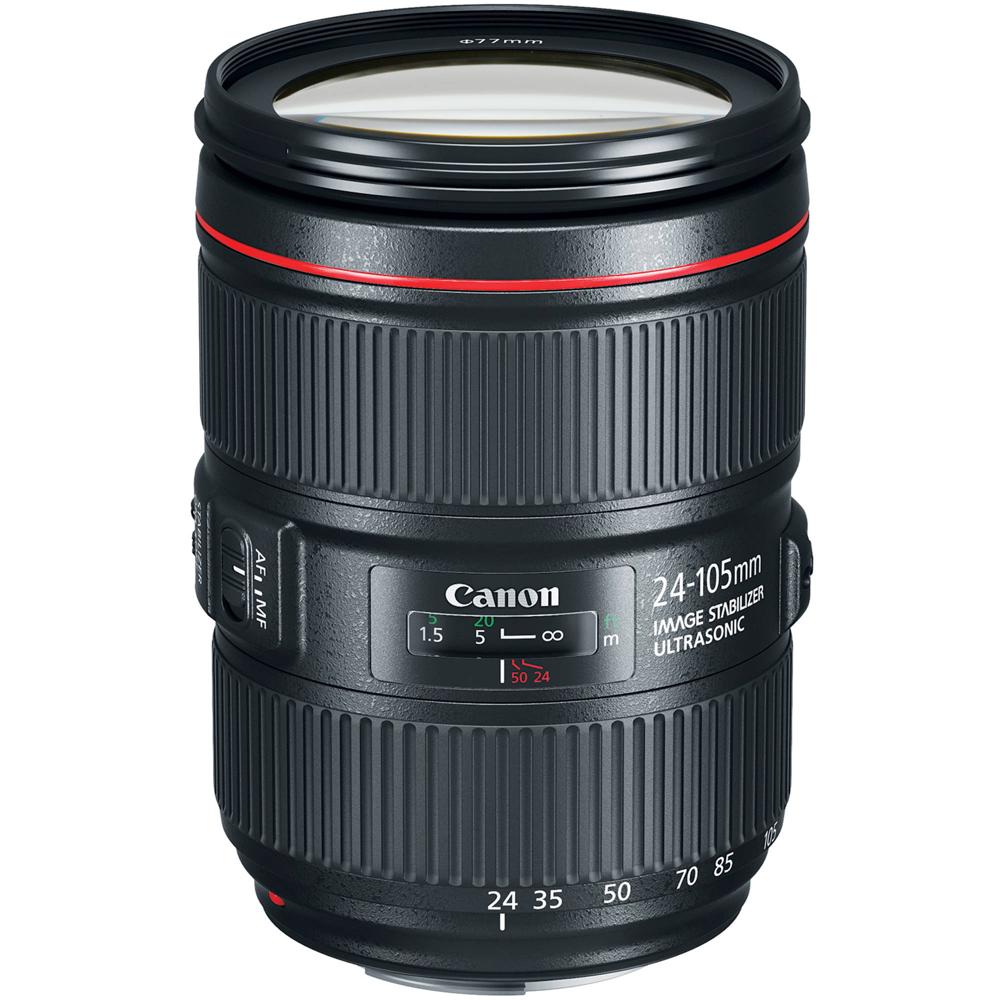 Canon EF 24-105mm f/4L IS II USM - Objetivo Zoom Estabilizado, Montura EF, Abertura f/4 a