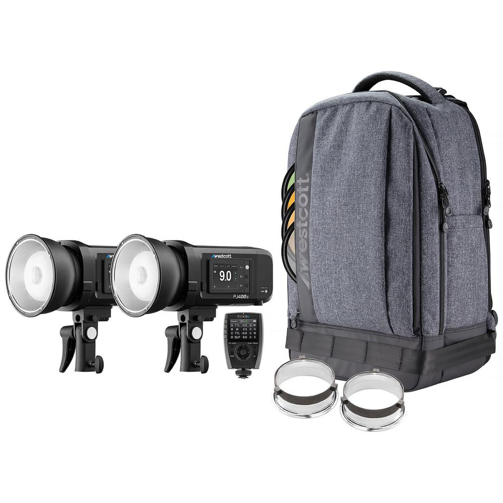 Westcott FJ400 II 400Ws Estroboscopio Táctil con Disparador Multi-Marca FJ-X3 M - Kit de