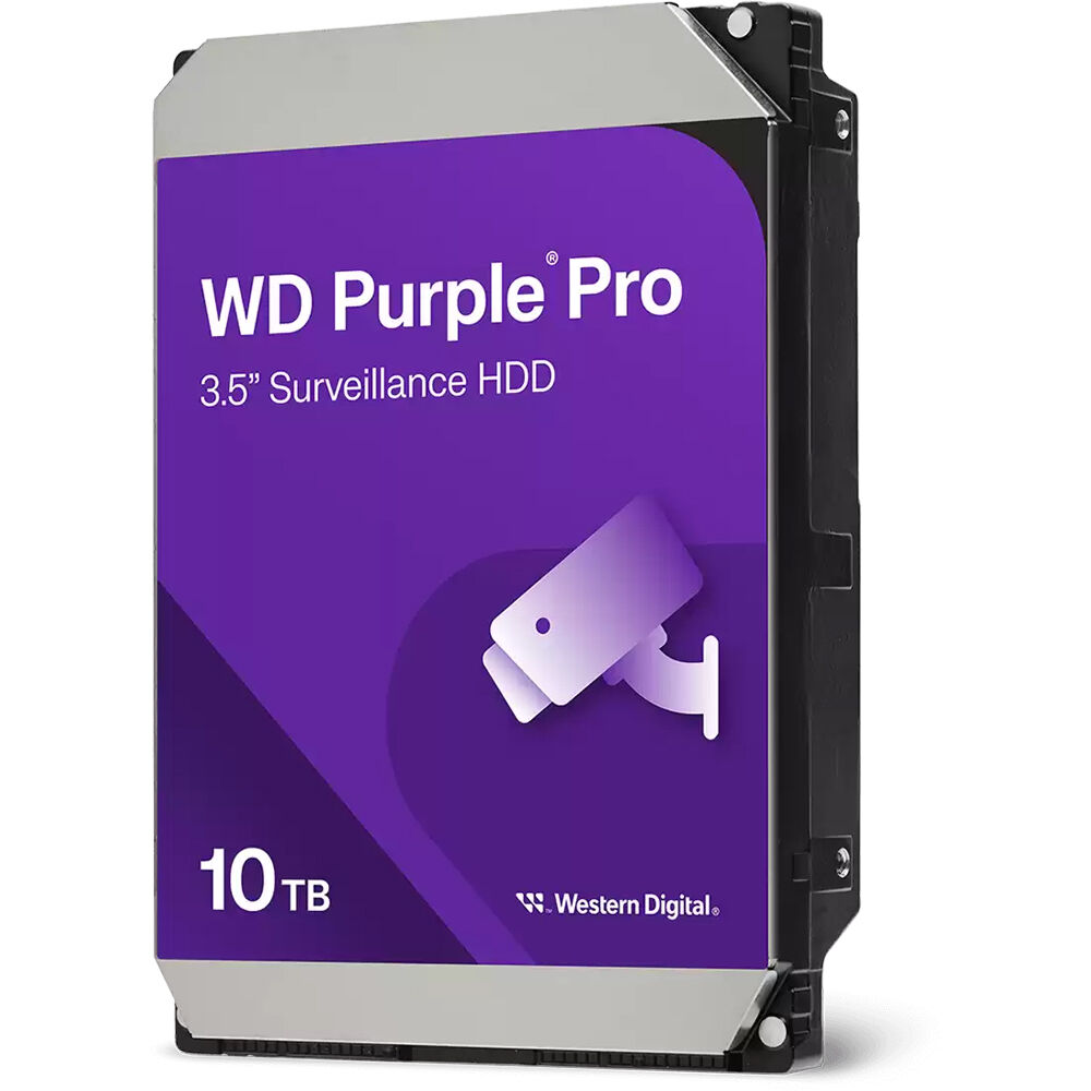 WD Purple Pro 10TB 7200 rpm SATA III 3.5"" Disco Duro Interno para Vigilancia