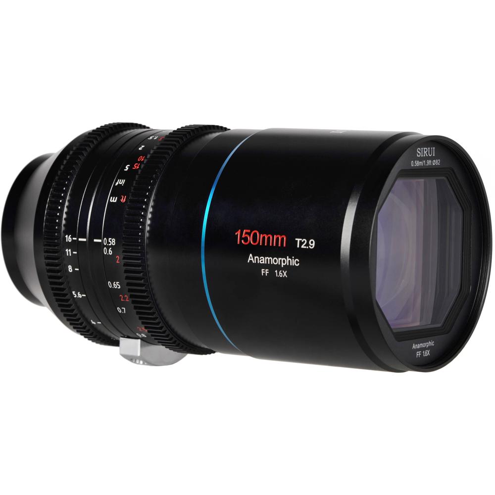 Sirui 150mm T2.9 1.6x Lente Anamórfica para Montura Sony E - Cobertura Full-Frame, Bokeh