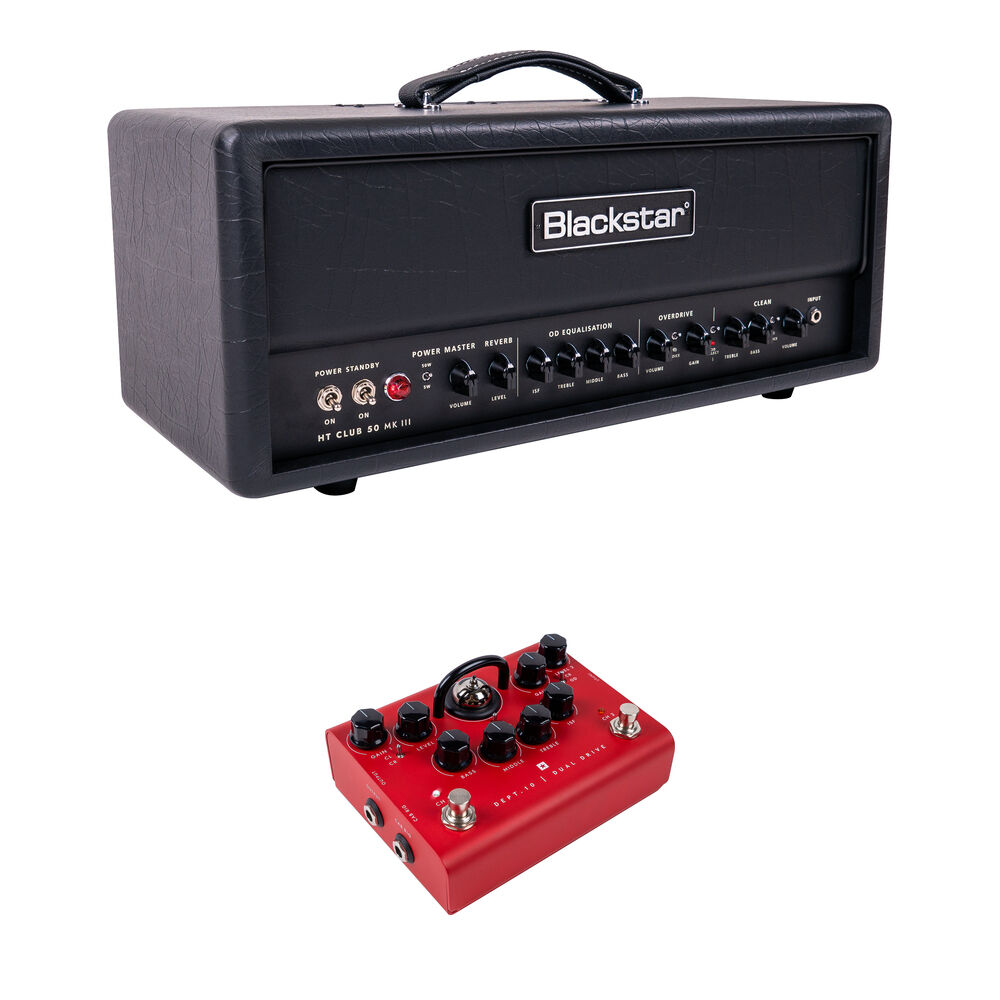 Blackstar HT Club 50H MK III Amplificador de Válvulas 50W con Pedal Dual-Drive Dept. 10