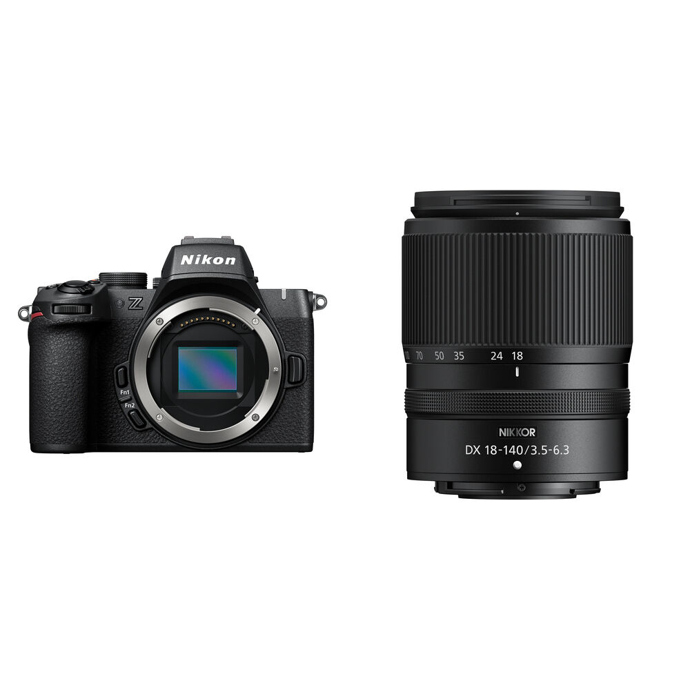 Nikon Z50 II Cámara Mirrorless con Lente NIKKOR Z DX 18-140mm f/3.5-6.3 VR