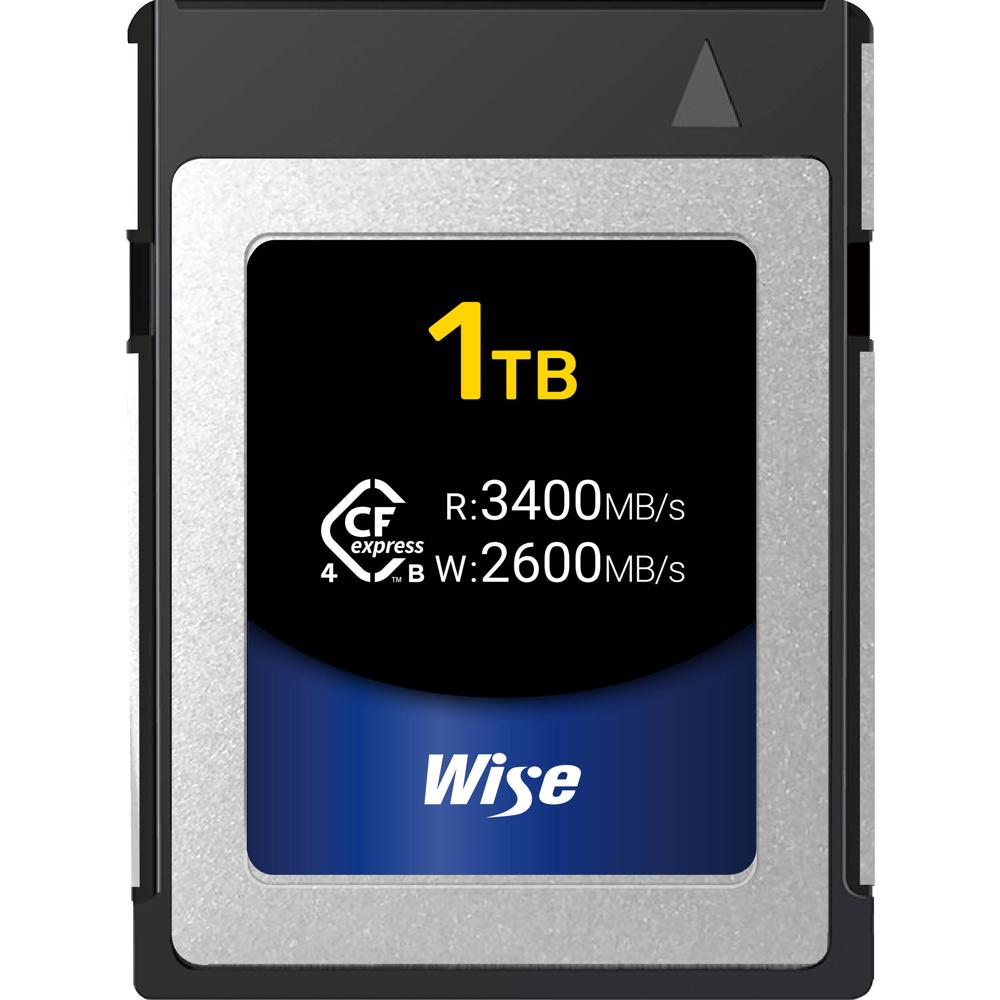 Wise Advanced CFexpress 4.0 Type B 1TB - Velocidades de Lectura hasta 3400 MB/s y Escritur
