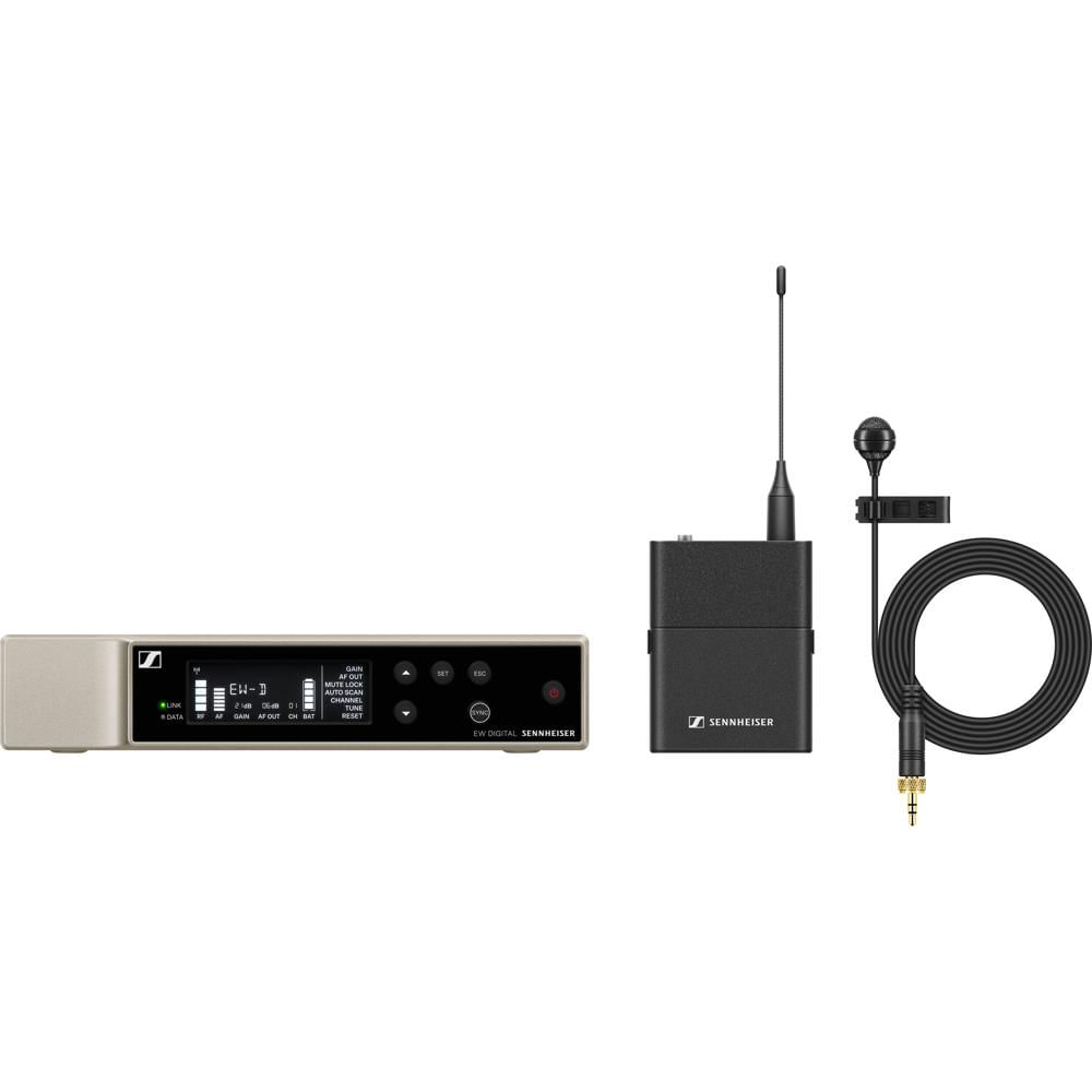 Sennheiser EW-D ME4 SET Sistema de Micrófono Lavalier Inalámbrico Digital Cardioide con