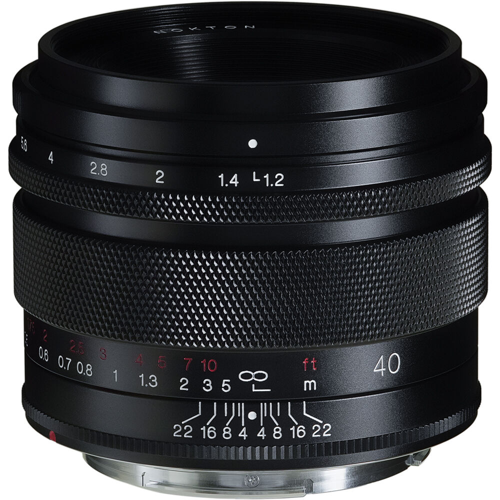 Voigtlander Objetivo Nokton 40mm f/1.2 Aspherical para Canon RF - Abertura máxima f/1.2,