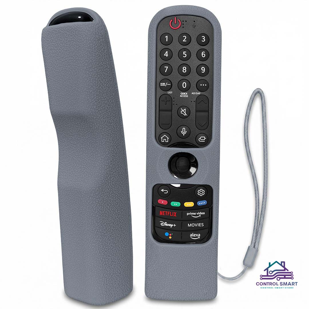 Funda Protector De Control LG Magic Mr23 Modelo 2023-Plomo