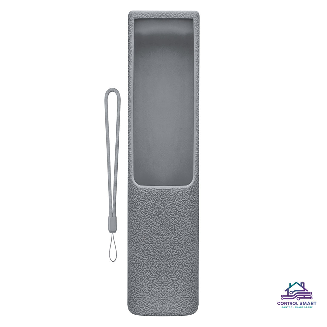 Funda Protector Para Control Samsung Qled Planito  Plomo