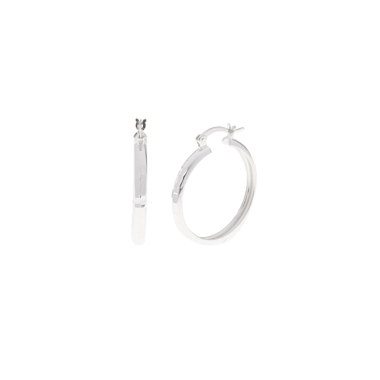 Argollas Plata 925 Media Caña Casual Mujer Baliq