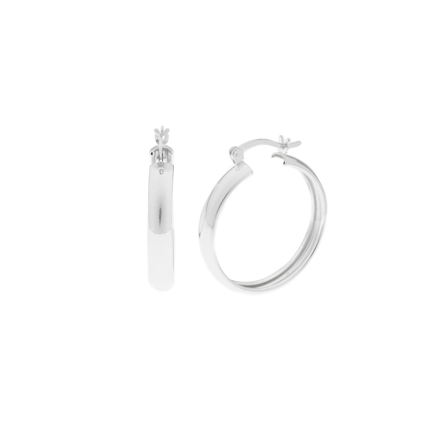 Argollas Plata 925 Llanas Mujer Baliq