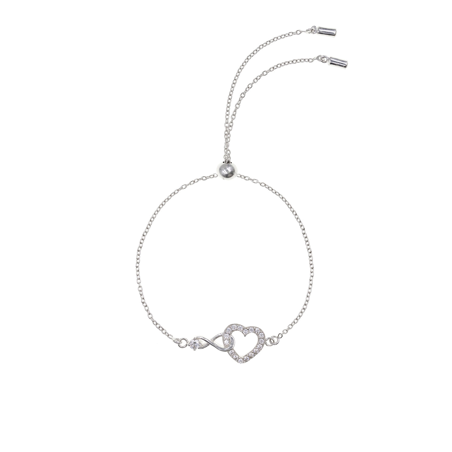 Pulsera Plata 925 Bestfriends Infinito Mujer Baliq