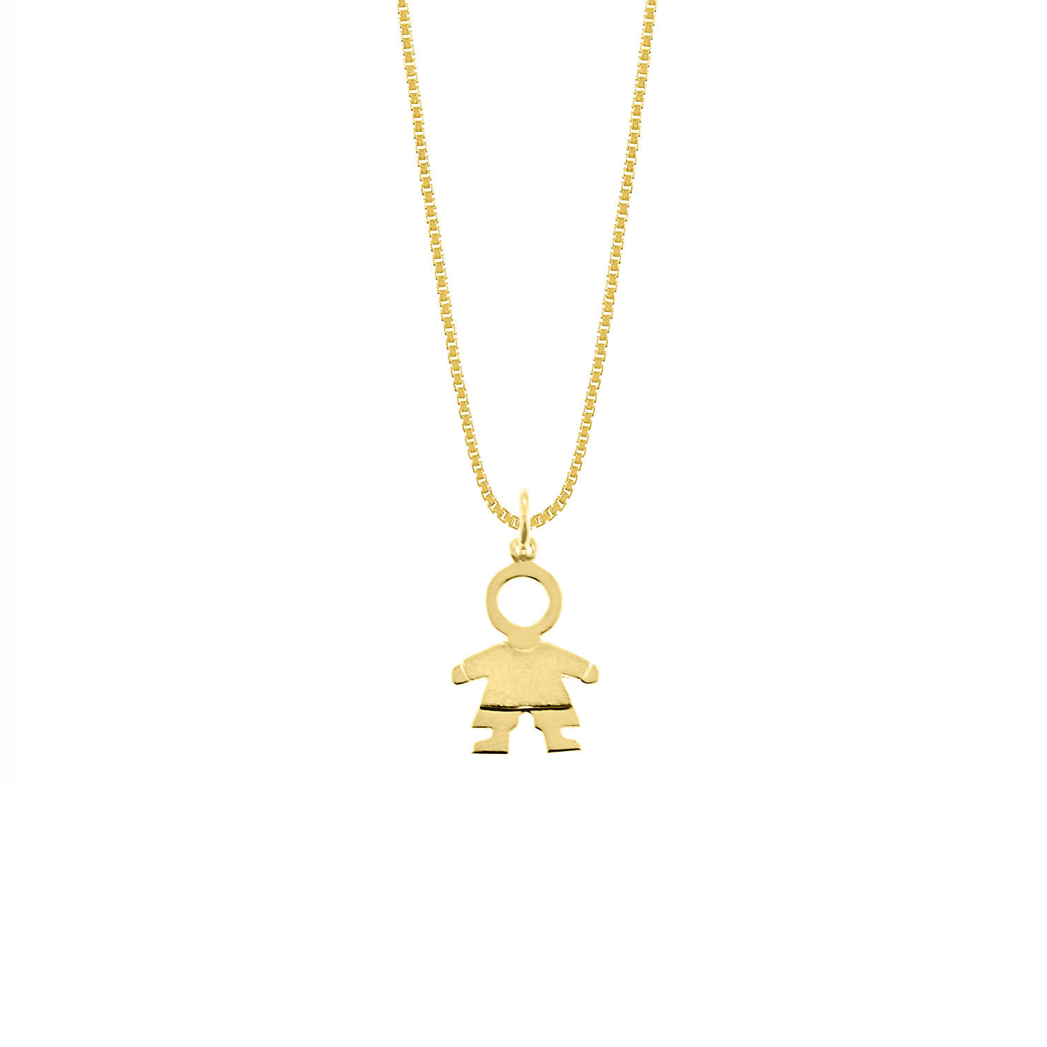 Collar Oro 18K Casual Niño Mujer Baliq