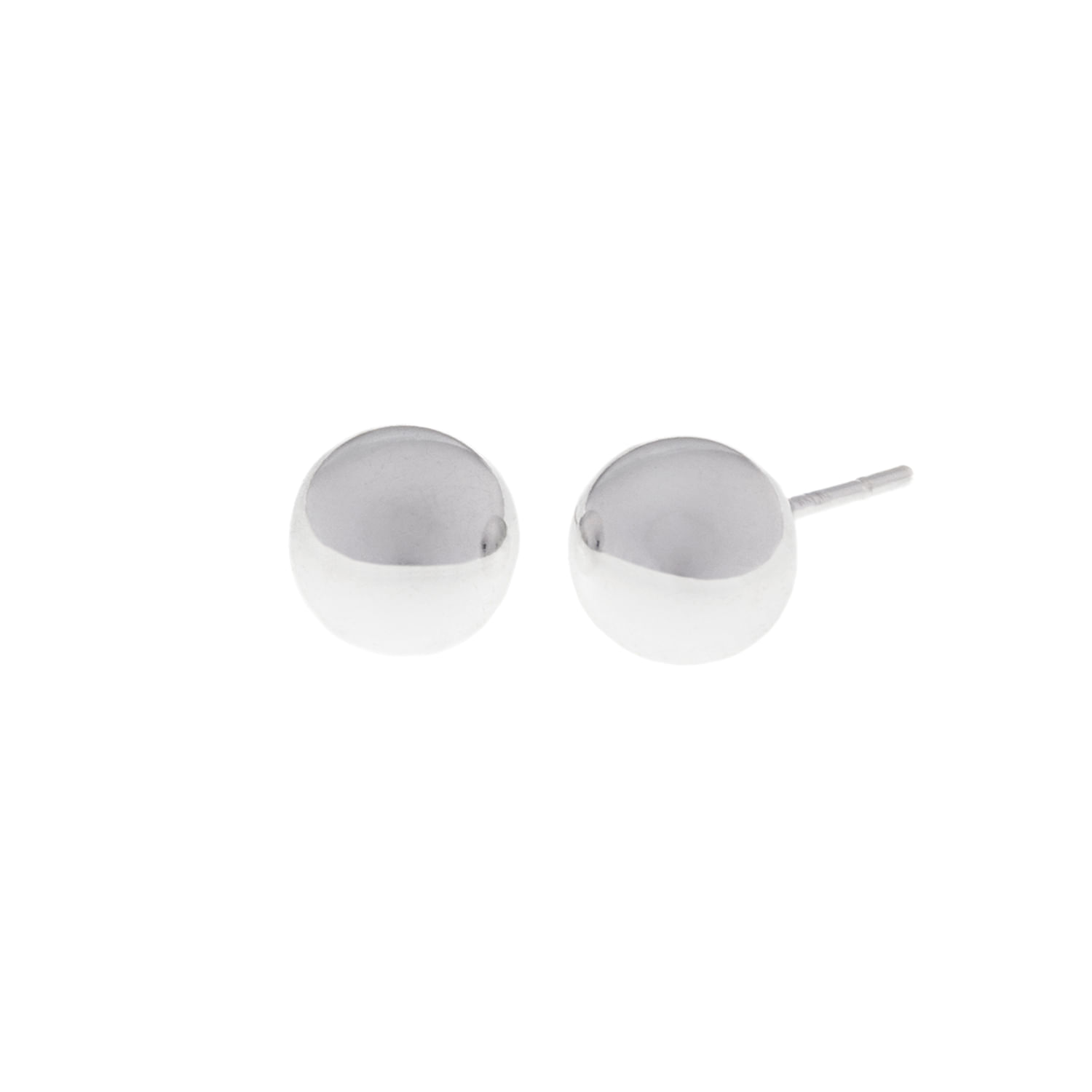 Aretes Plata 925 Llano Mujer Baliq