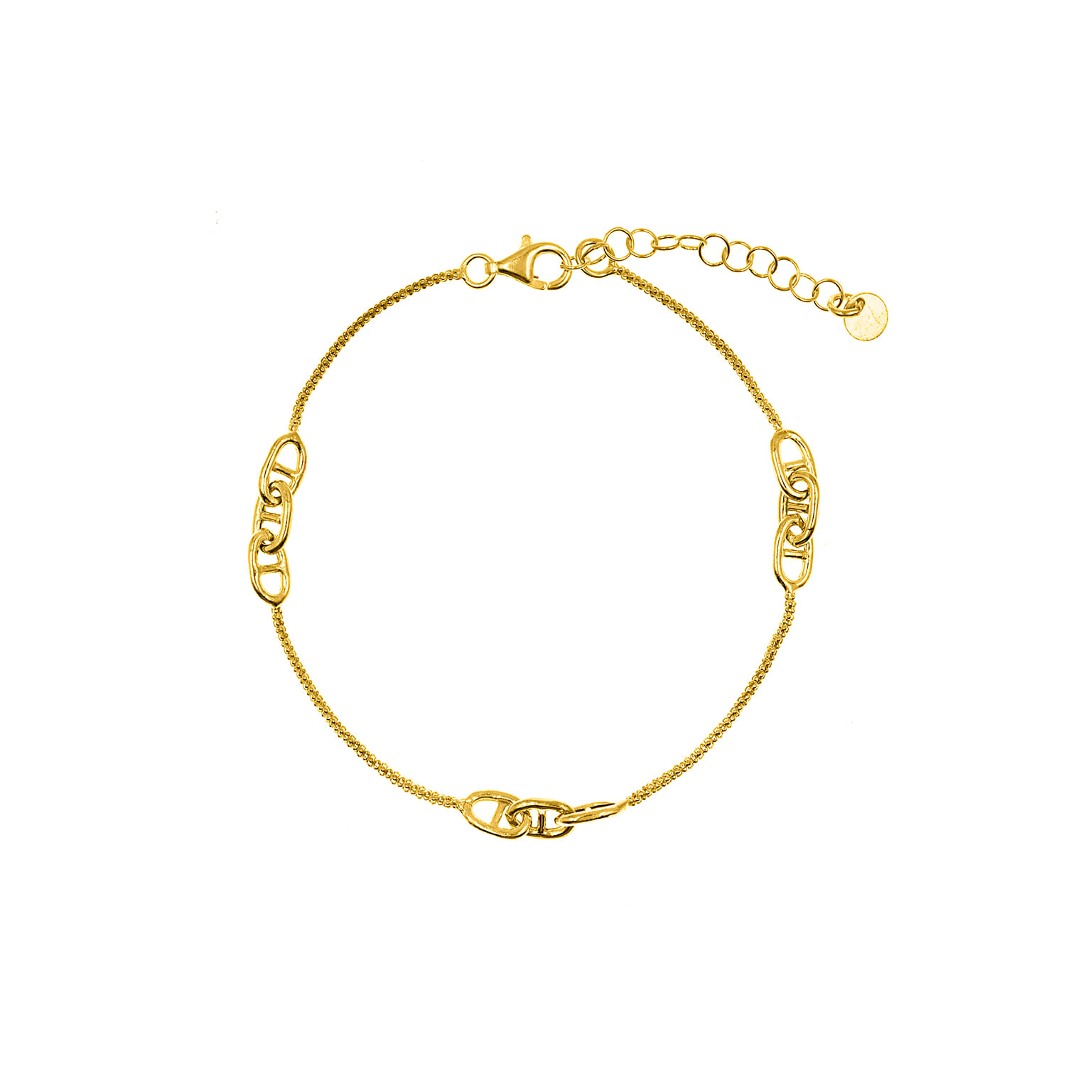 Pulsera Goldensilver Knots Mujer Baliq