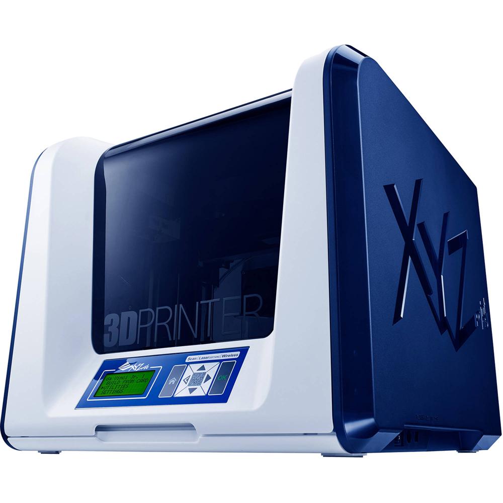 XYZprinting da Vinci Jr. 1.0 3D Printer 3-en-1 con EscÃ¡ner 5.9" x 5.9" x 5.9" y ResoluciÃ