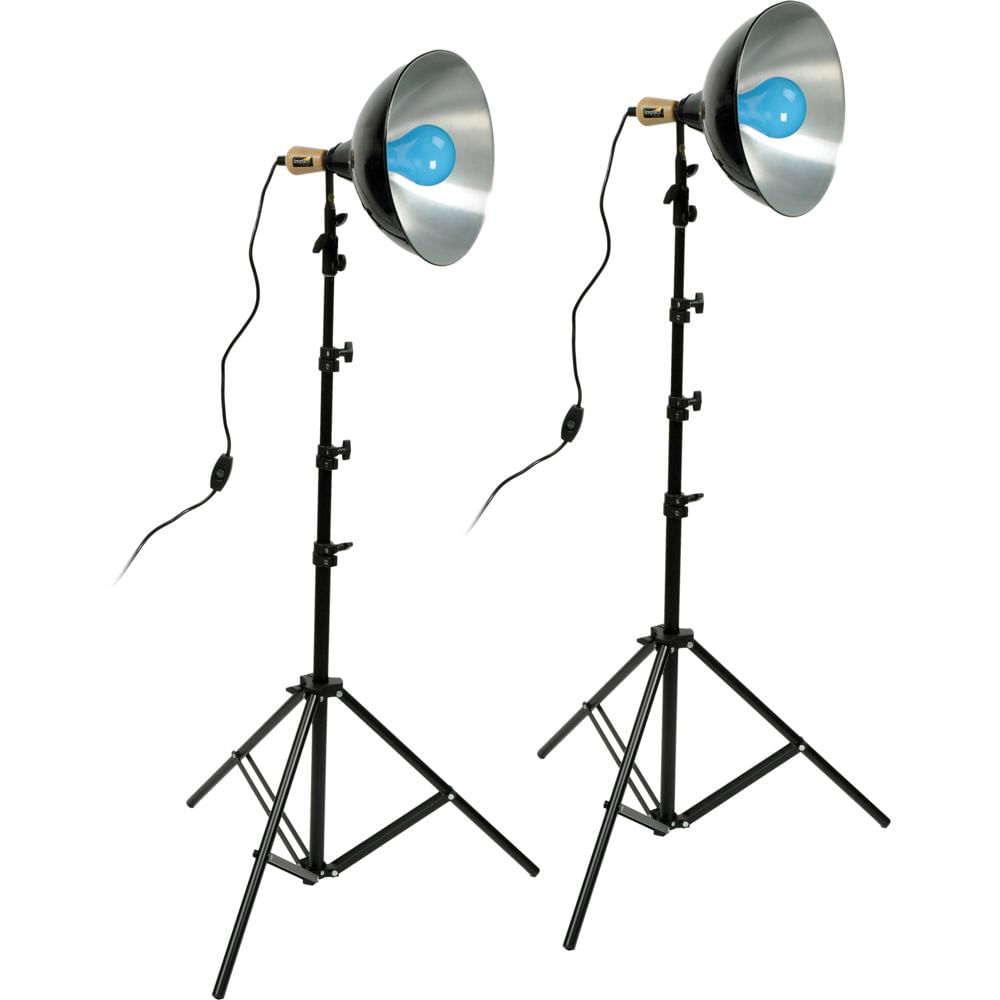 Impact Kit de Iluminación Floodlight Daylight 1000W con Dos Reflectores de 12"" y Dos Sopo