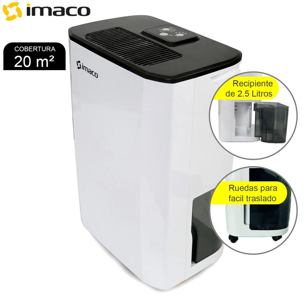 Deshumecedor Digital Imaco DHE1002 2.5 Lts