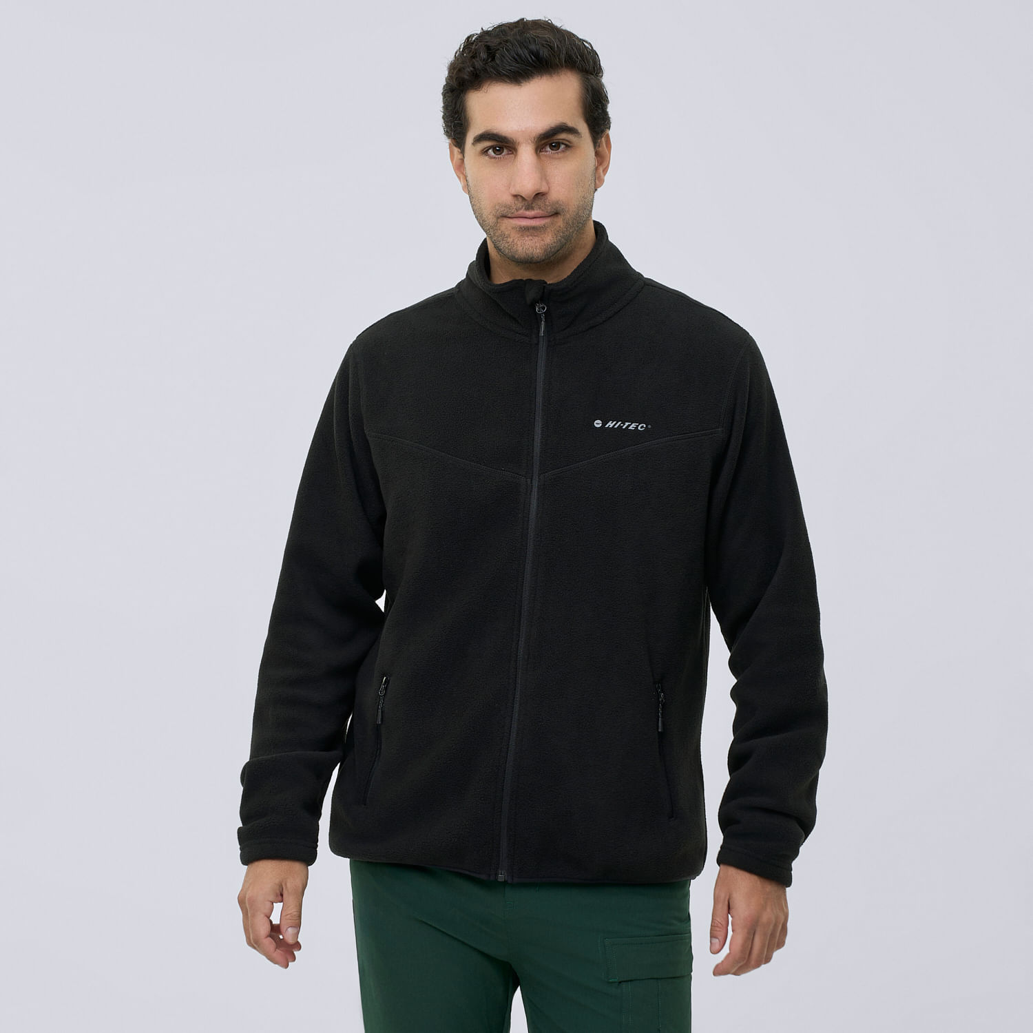 Polera Deportiva Hi-Tec Hombre Micropolar