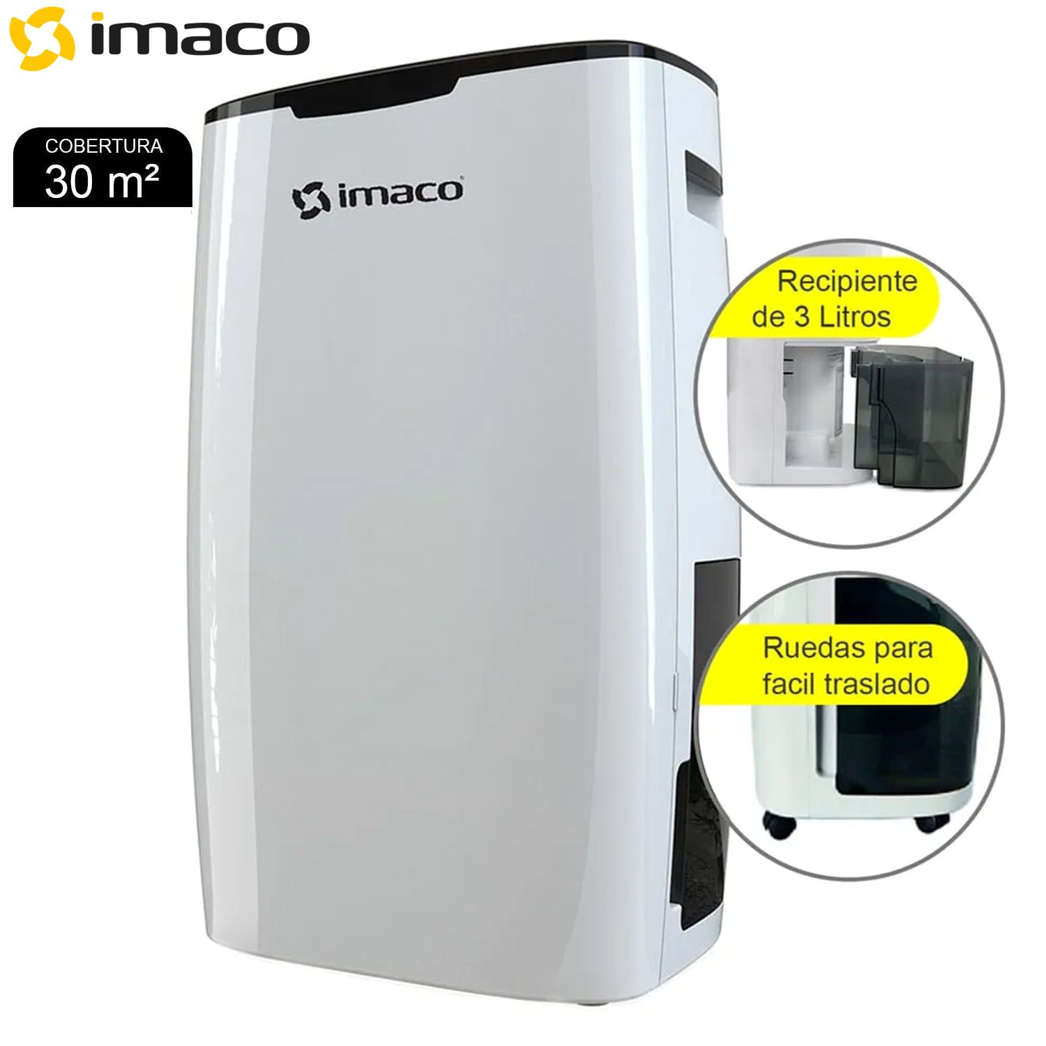Deshumedecedor Digital Imaco DHE15 3LT