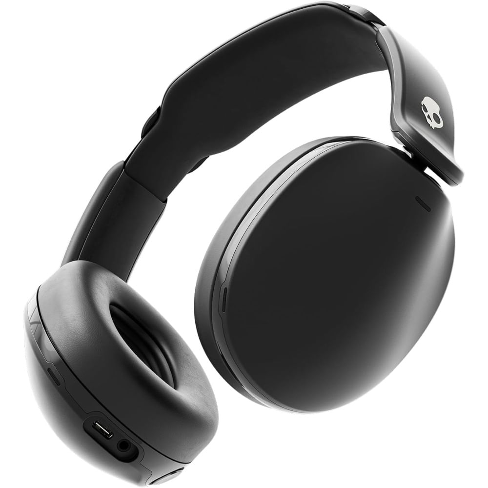 Audífonos Skullcandy Hesh 360 Bluetooth 5.3 Over-Ear 100 Horas de Batería Multipoint Negro