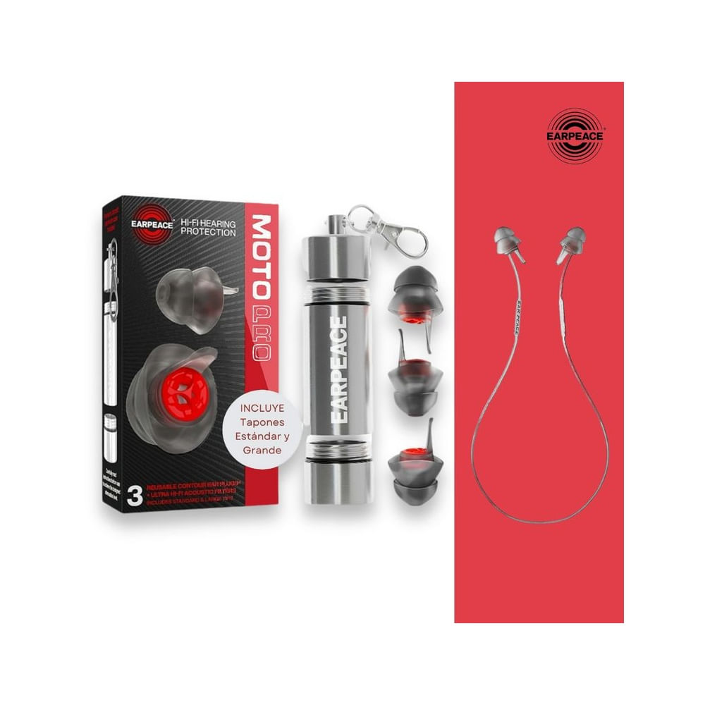Tapones de Oìdos MÚSICOS CONCIERTOS ENSAYOS + Cordón Sujetad