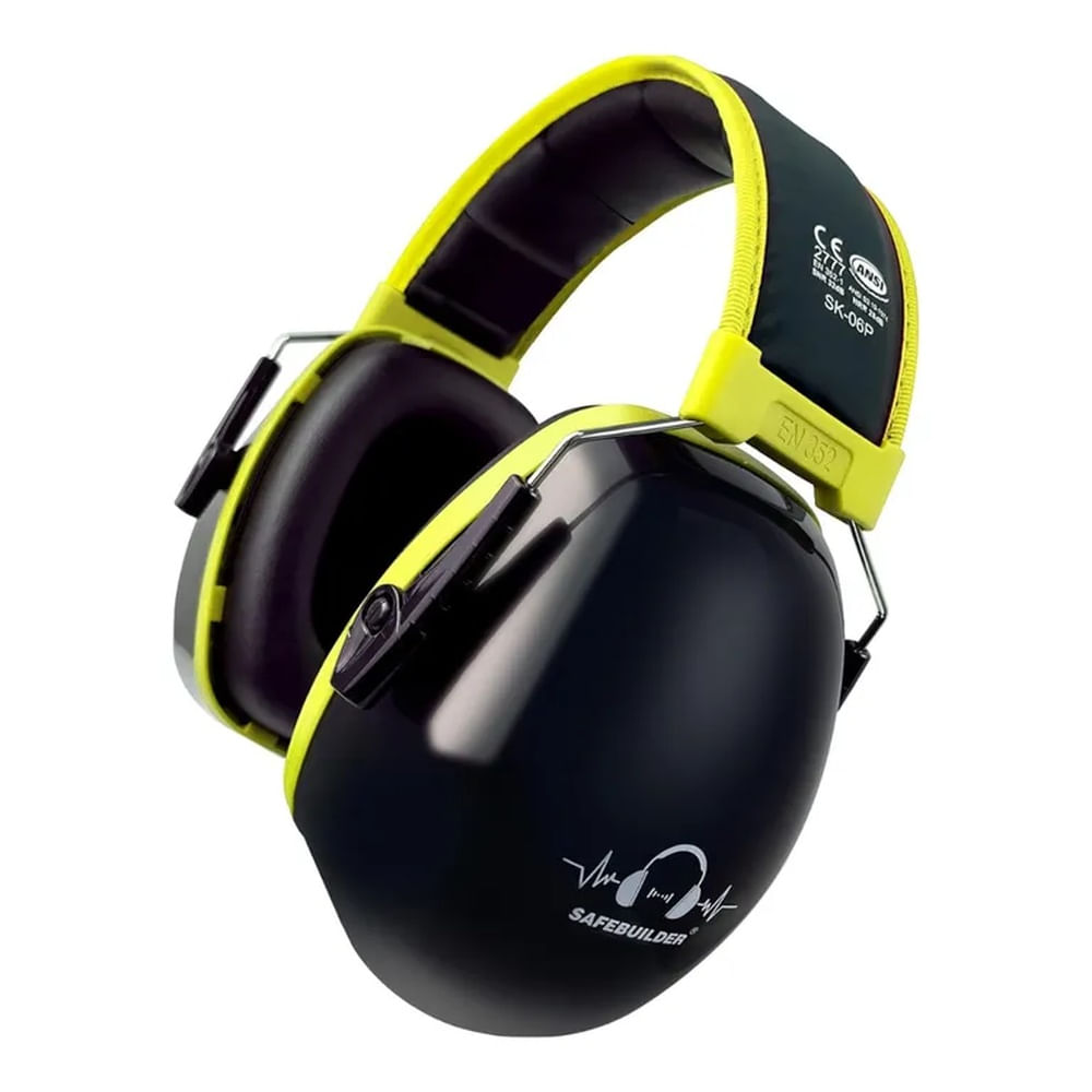 Audífonos Antiruido Orejeras Niño y Joven 4 a 12 años Negro Verde - Safebuilder M Verde Agua