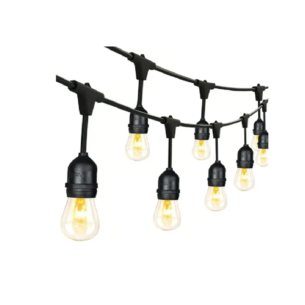 Guirnalda De Focos Luces Vintage Colgante 40 Bombillas 20 metros LED Jardín 20 METROS 40 FOCOS
