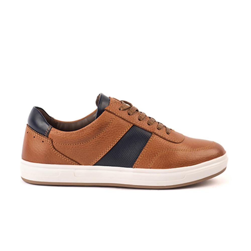 ZAPATO HOMBRE CARUSSO U1016 CUERO HABANO Talla 41