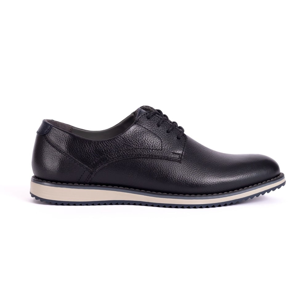 ZAPATO HOMBRE CARUSSO 01011 CUERO NEGRO Talla 40