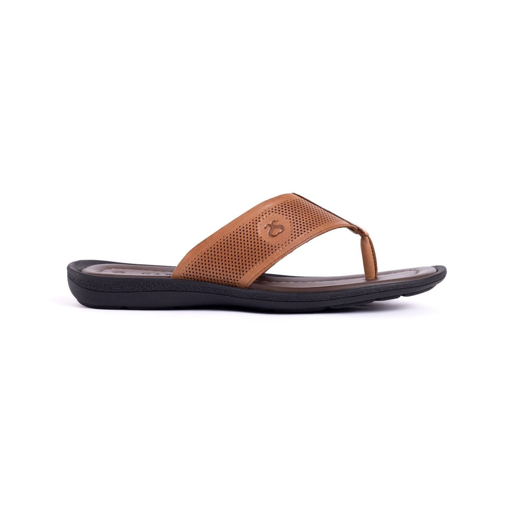 SANDALIA HOMBRE CARUSSO J1004 CUERO HABANO Talla 38